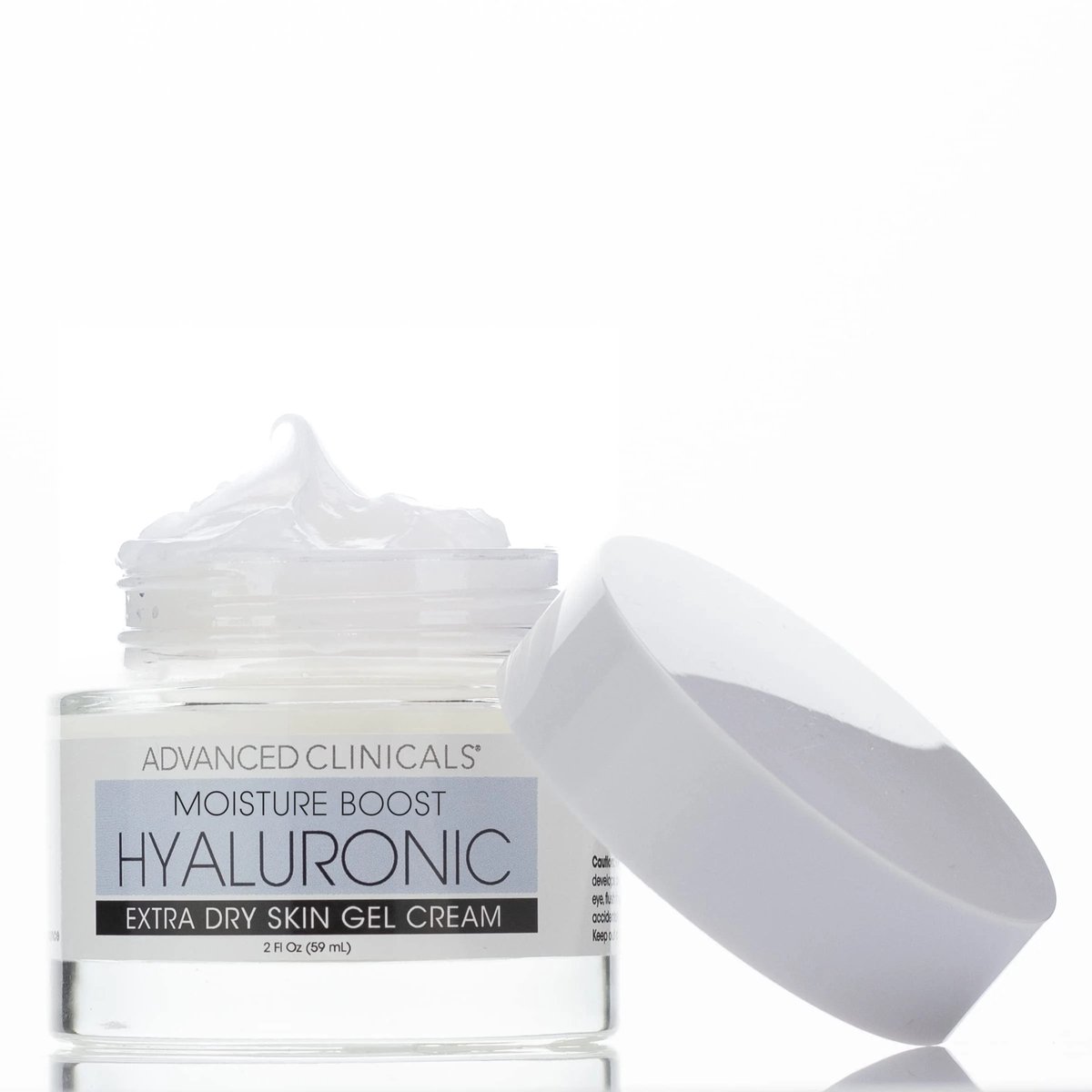 Advanced Clinicals Moisture Boost Hyaluronic Gel Cream – Hydraterende Crème – 59ml