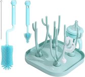 Allecto Plus - Égouttoir rotatif pour Biberons et ensemble de goupillons - Égouttoir Groot capacité