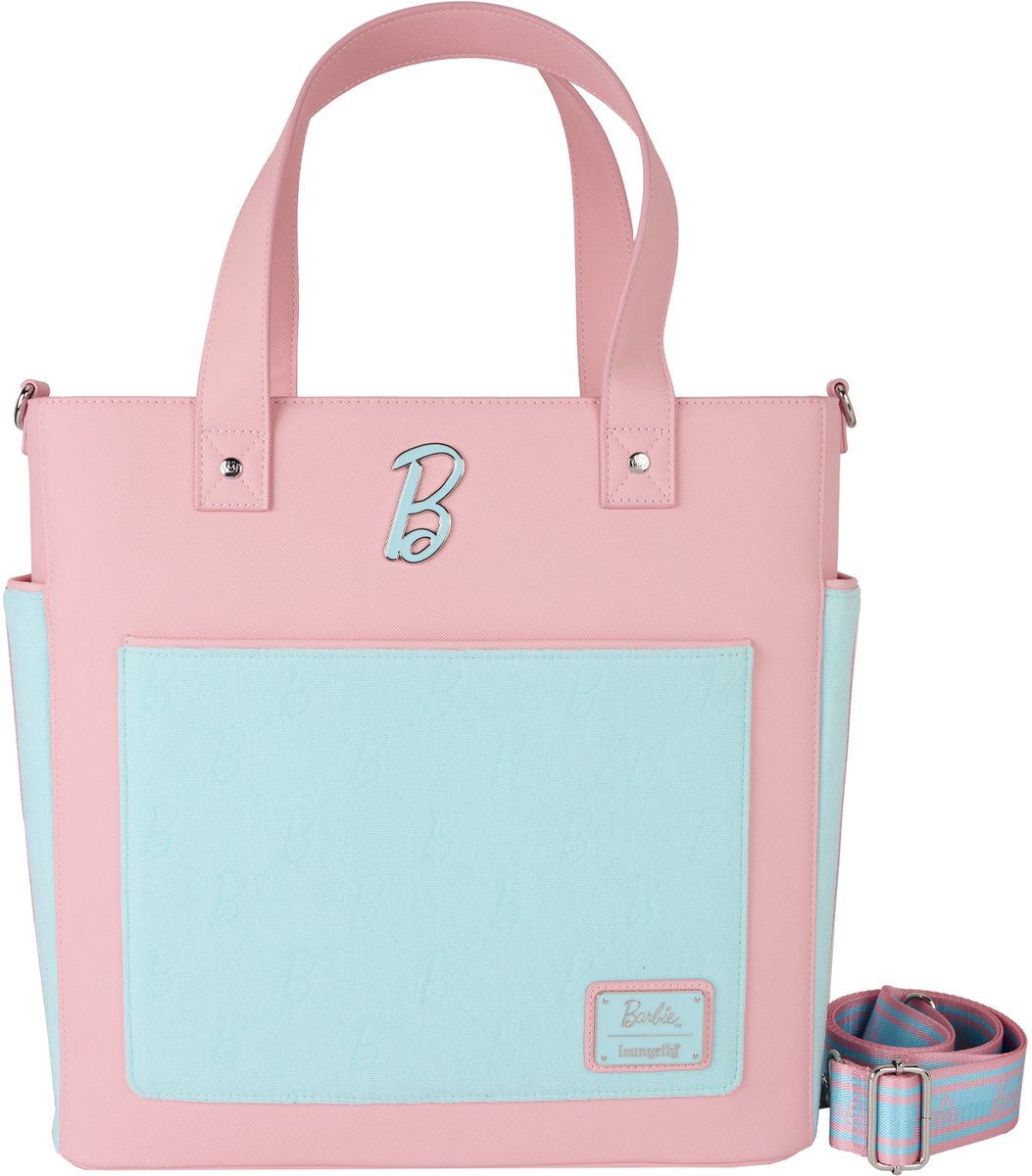 Mattel Loungefly Convertible Tote Bag Classic Barbie
