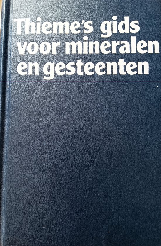 Thieme's gids voor mineralen en gesteenten - cover
