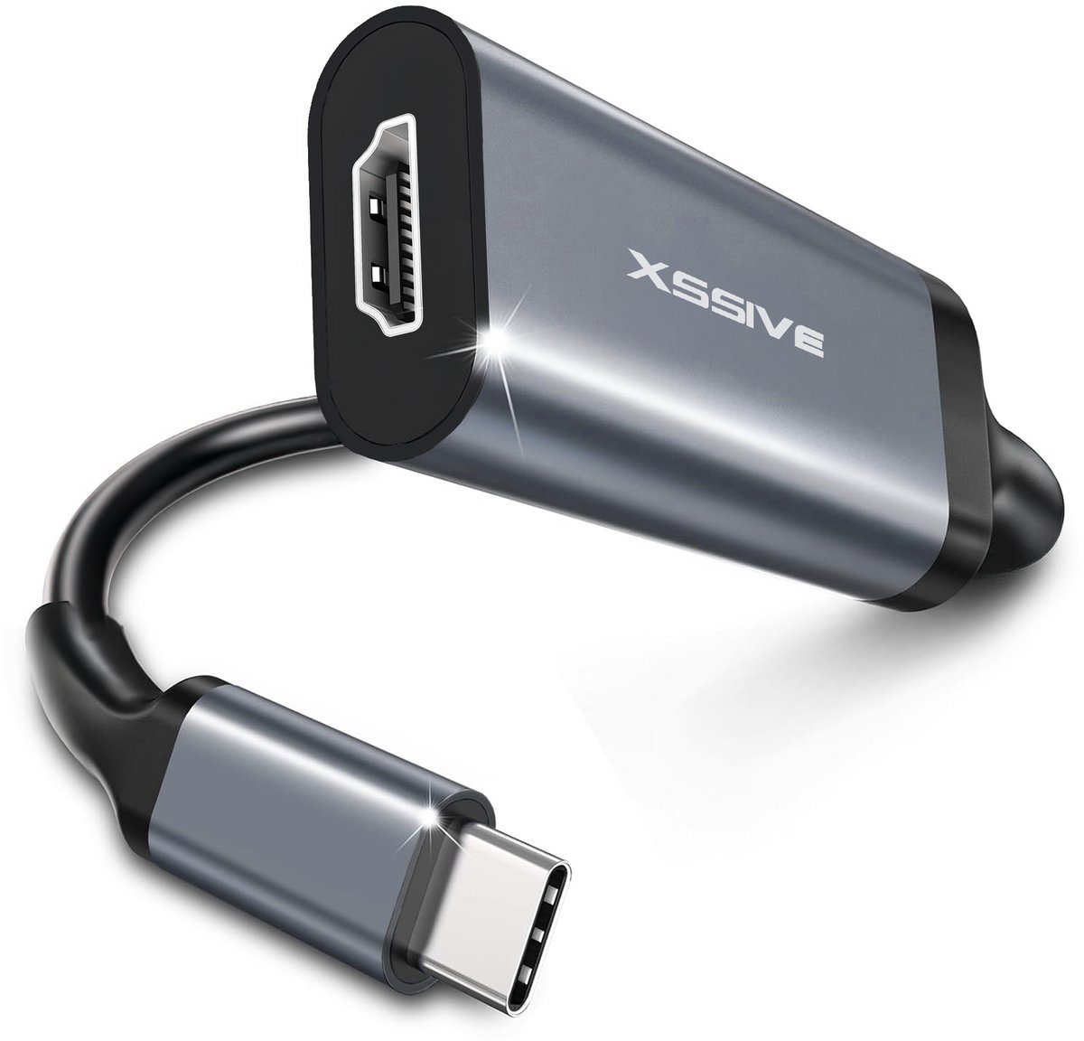 Xssive HDMI naar USB C Adapter - 4K UltraHD - voor iPhone ...