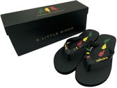 Tongs 3 Little Birds - AFCA - Amsterdam - Reggae - Trois petits oiseaux - Bob Marley