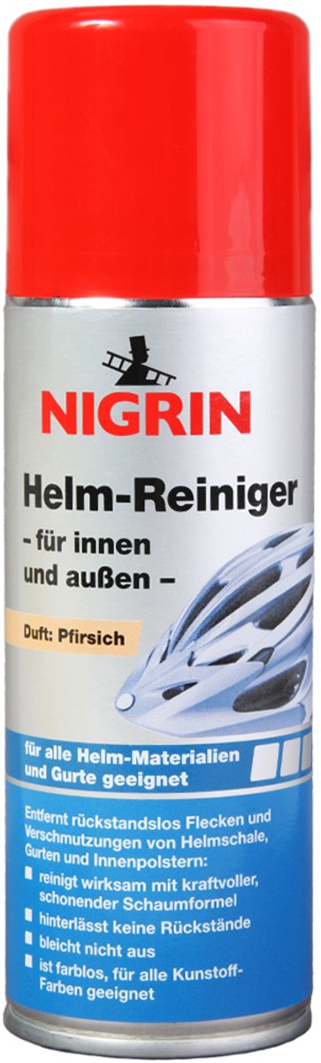 Helm- en vizierreiniger voor binnen en buiten