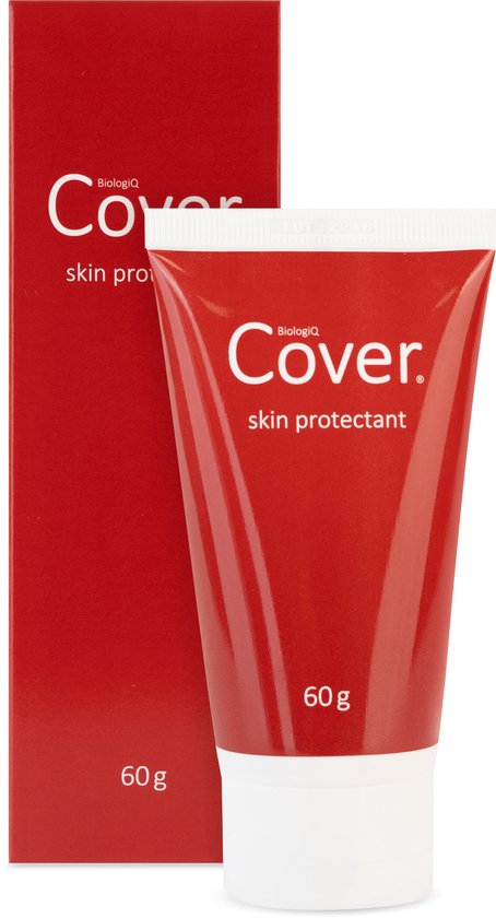 Cover skin protectant 60 gram - Zalf bij luieruitslag & vochtletsel - Luierzalf & billenzalf - Incontinentie zalf - Voorkomt & behandelt luieruitslag