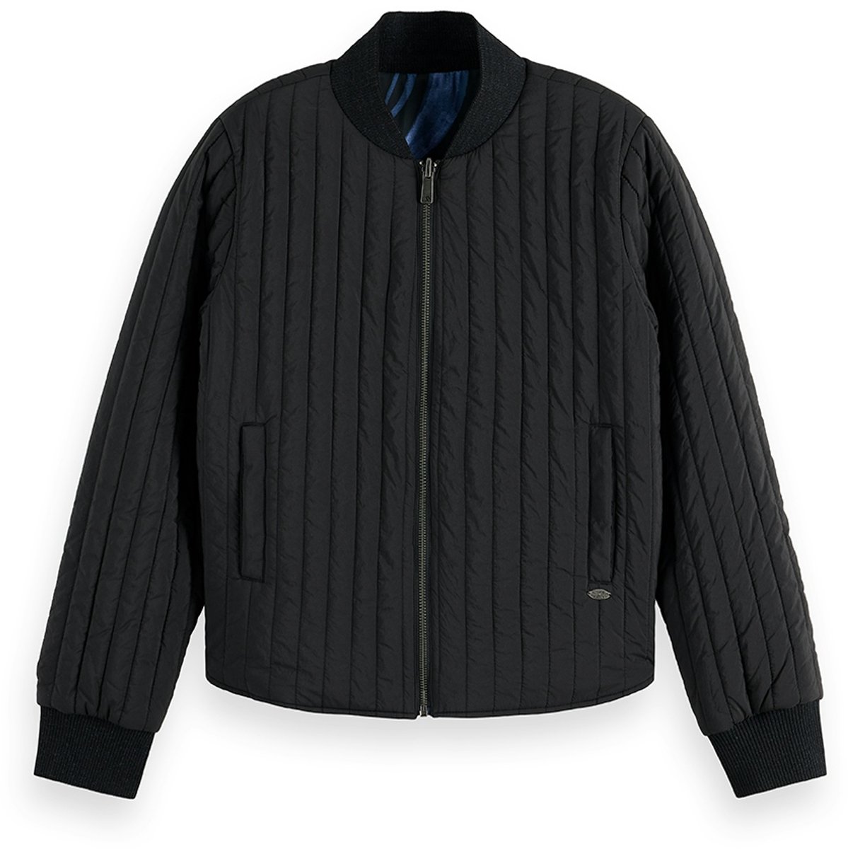 Scotch & Soda Quilted Reversible Bomber Jacket