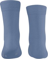 FALKE Family eenkleurig katoen sokken kinderen blauw - maat 39-42