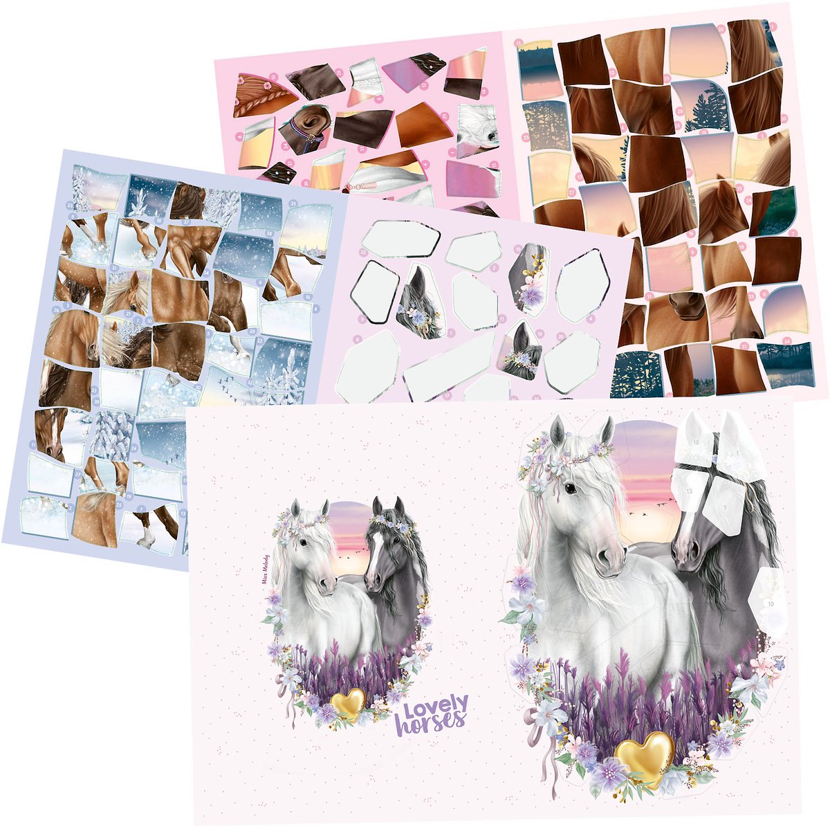 Depesche - Miss Melody nummer stickers - stickerboek — afbeelding 2