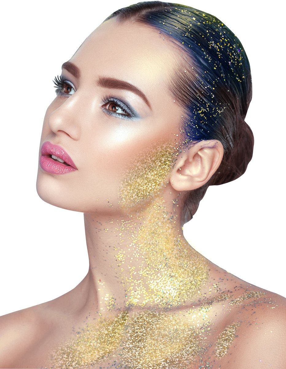 PTIT CLOWN - Gel met goudkleurige glitters