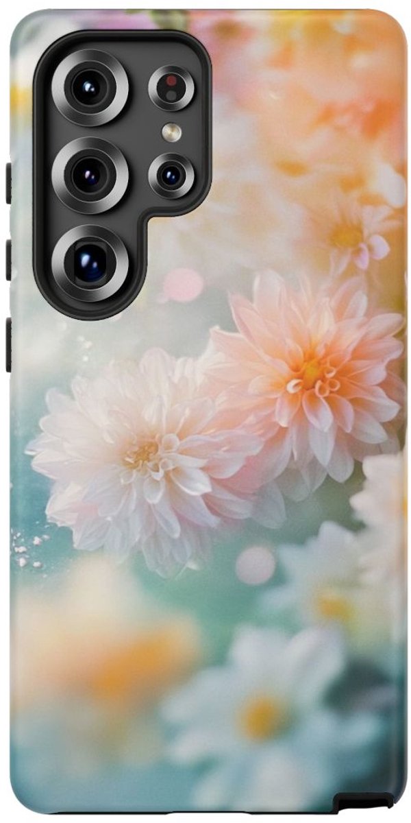 Cluster van Kleurrijke Dahlia’s – Telefoonhoesje Geschikt voor Galaxy S25 Ultra