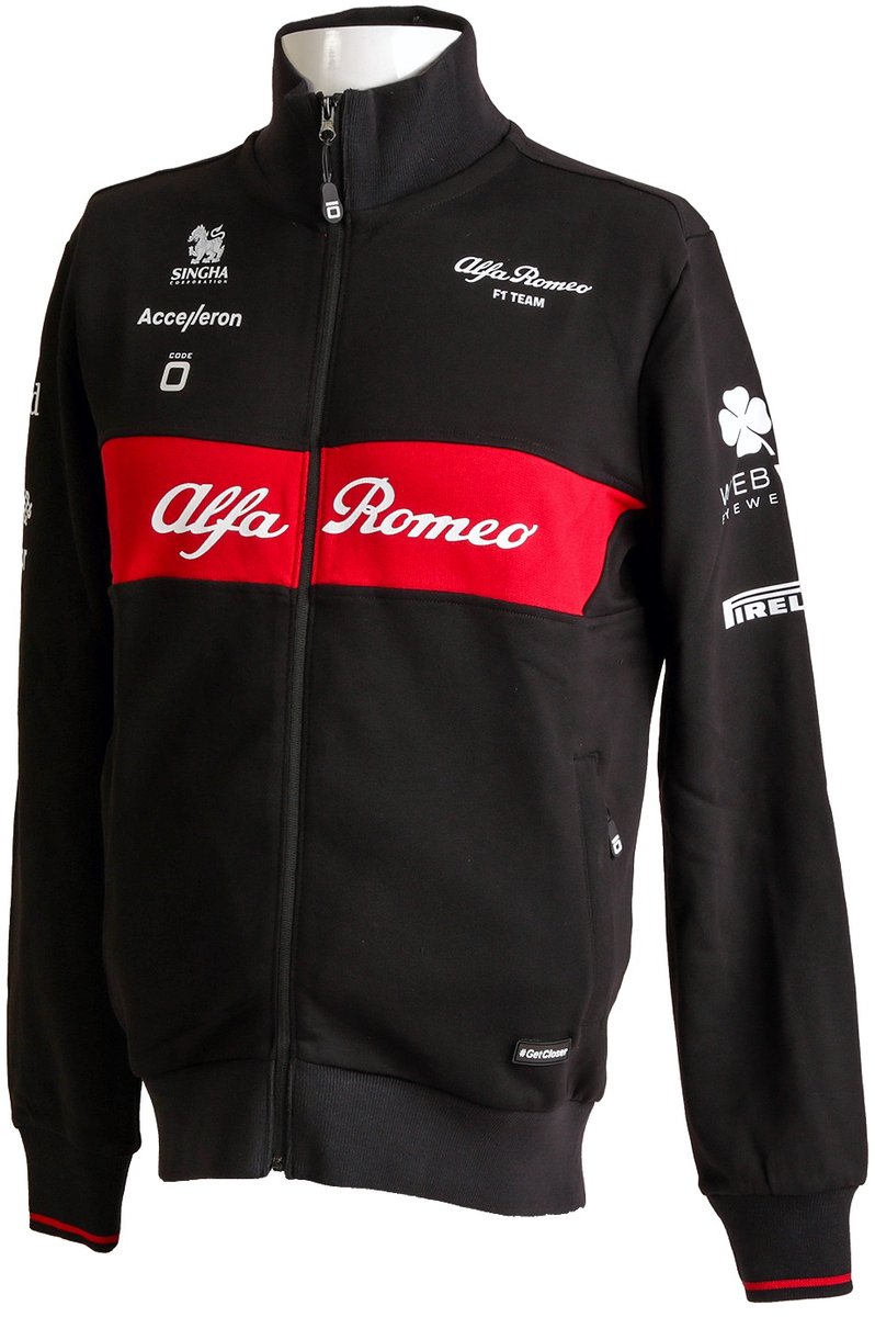Alfa Romeo F1 Racing Team-sweatjack voor dames, maat XS