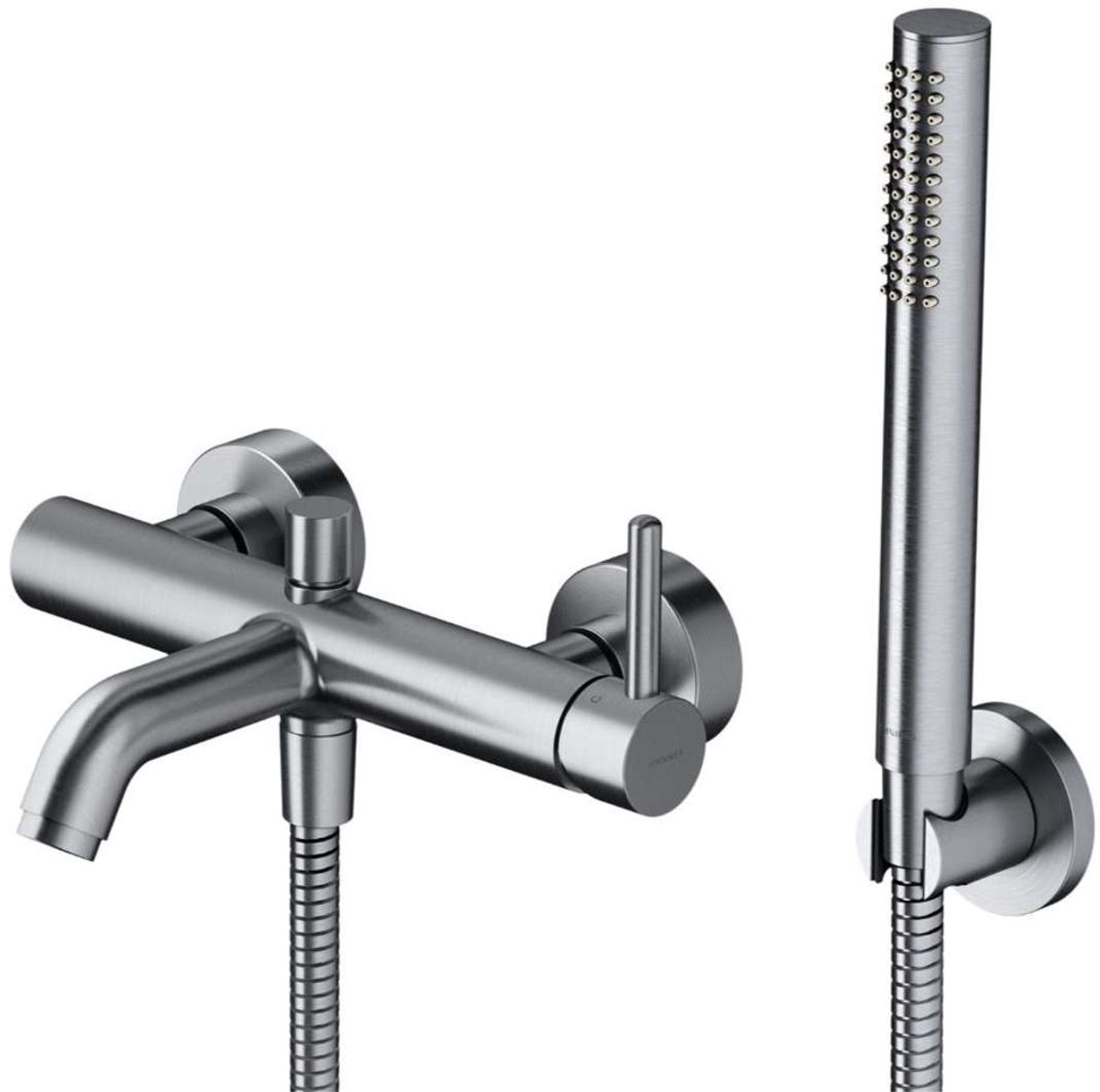 OMNIRES Y - Badkraan met accessoires, nikkel Y1231NI