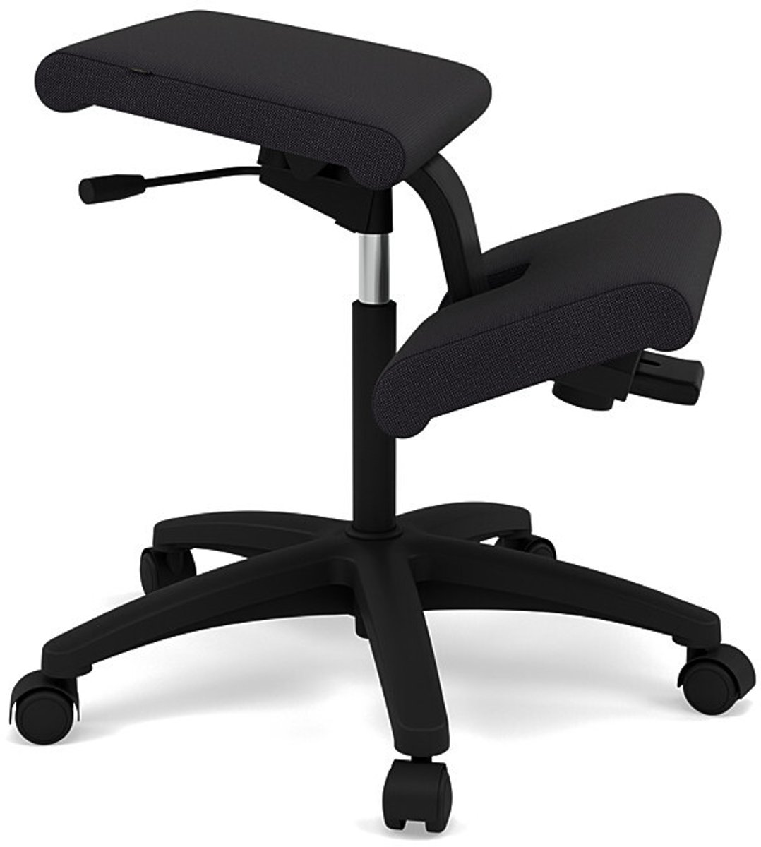 Variér Wing Balans Kniestoel met Wielen – Zwart