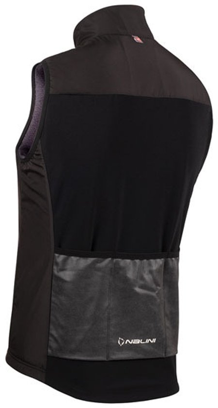 Nalini Windstopper Heren Zwart - NEW GARA VEST BLACK - XL