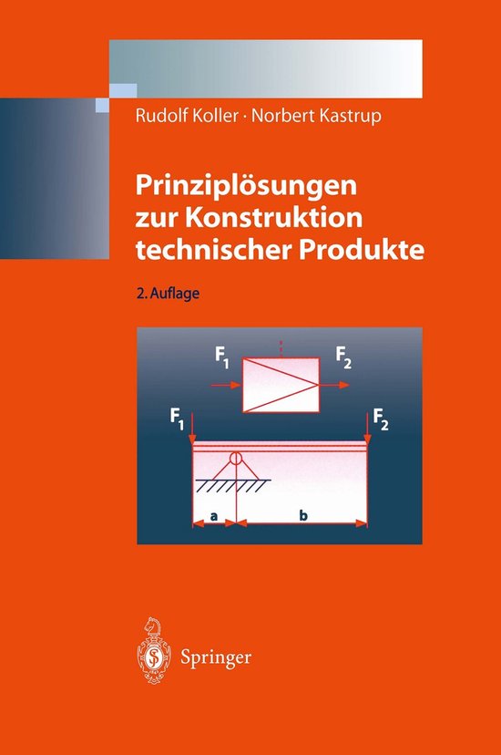 Prinziplösungen zur Konstruktion technischer Produkte - cover
