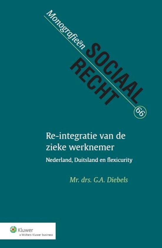 Re-integratie van de zieke werknemer - cover