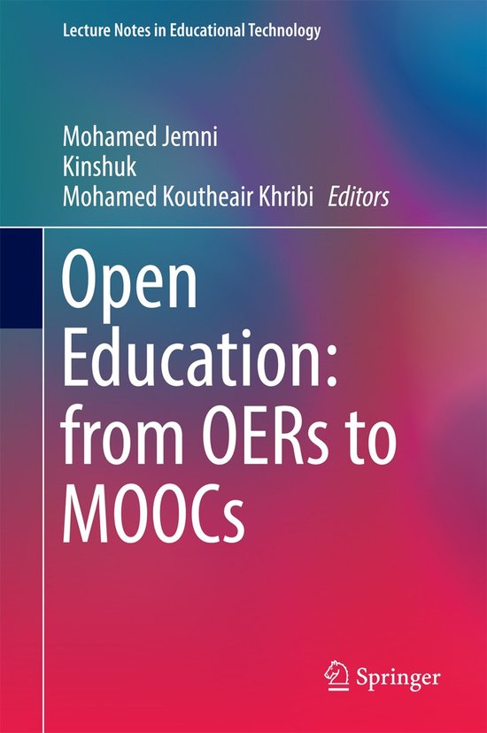 Open Education: from OERs to MOOCs - cover