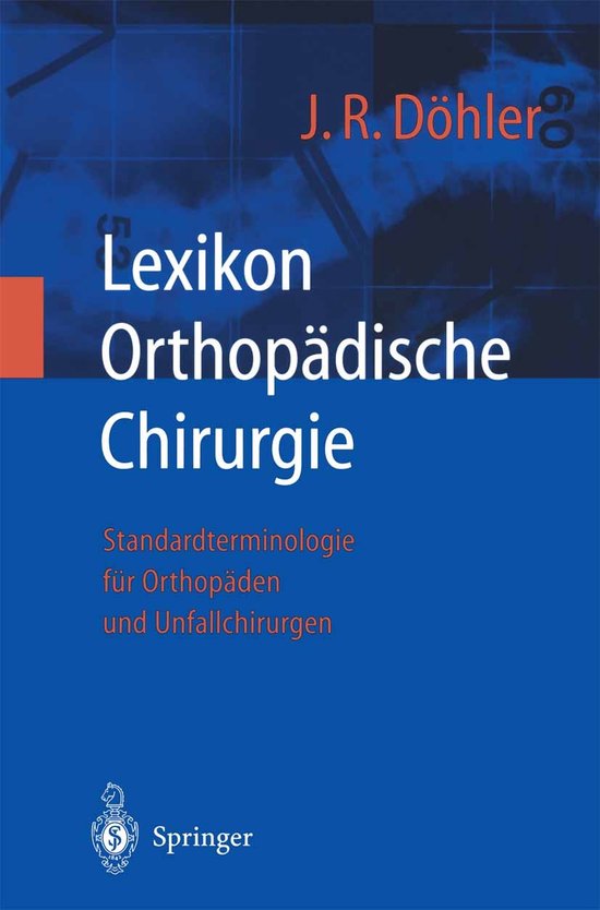 Lexikon Orthopadische Chirurgie - cover