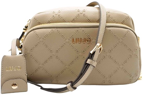 Sac bandoulière Liu Jo Adonide Cross Over pour femme - Desert Taupe - PU - Taille unique