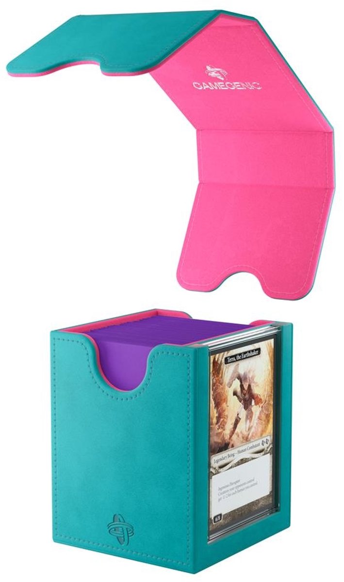 Mlikero Sammelkarten Aufbewahrungsbox, Magnetische Karten... Afbeeldingen Premium TCG Opbergdozen - Bescherm & Organiseer je Kaarten |... Verzamelkaartenbox - Toploader kaarten - 5 premium kaartverdelers... Verzamelkaarten opbergdozen – Premium deck