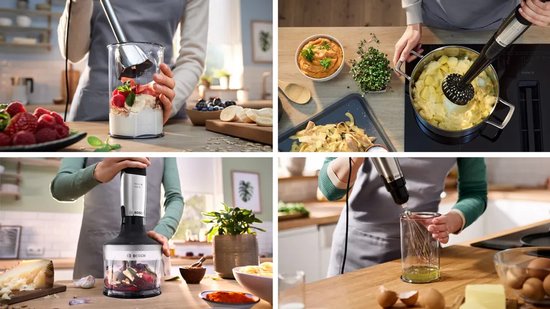 Bosch MSM6M633 Staafmixer - ErgoMaster - 1000 W - Roestvrij staal van Bosch — afbeelding 2