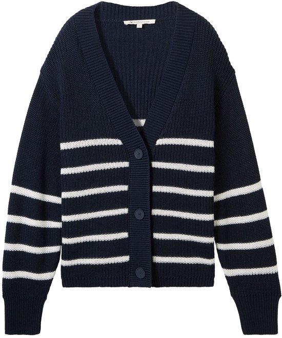 Tom Tailor Denim Vest met V-hals