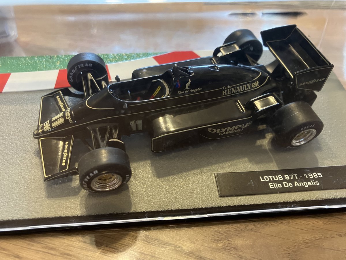 Atlas - Lotus 97T - Elio de Angelis - 1985 - 1:43