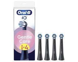 Product afbeelding van Oral-B Opzetborstels iO Gentle Care - Zwart - 4 stuks