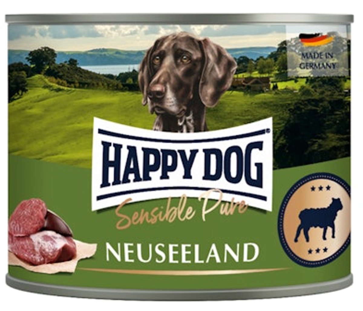 Happy Dog Happy Dog Sensible Pure Neuseeland - Lam - 6 x 200 g