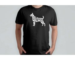 BELGIAN MALINOIS - T Shirt - DogLover - PuppyLove - CuteDog - DogLife - Hondenliefhebber - Puppyliefde - LieveHond - Hondenleven