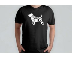 AMERICAN BULLY - T Shirt - DogLover - PuppyLove - CuteDog - DogLife - Hondenliefhebber - Puppyliefde - LieveHond - Hondenleven