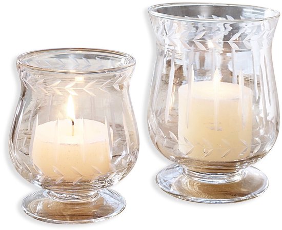 LOBERON Photophores ensemble de deux lune brillante