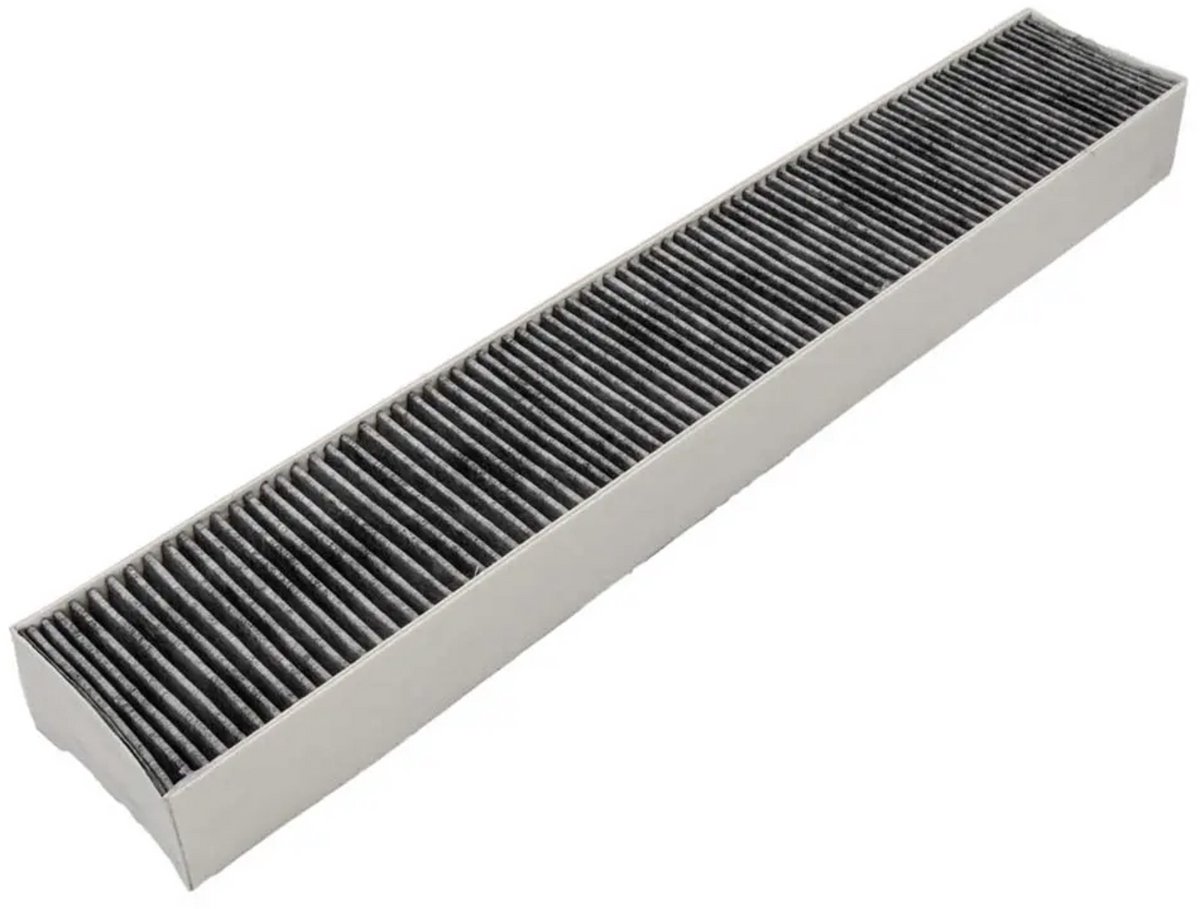 Multaparts® koolstof filter afzuigkap 60 x 9,5 x 5,5 cm | Filtercassette met actief kool om geurtjes tegen te gaan | Alternatief voor Bosch / Siemens HEZ381700, 17000822