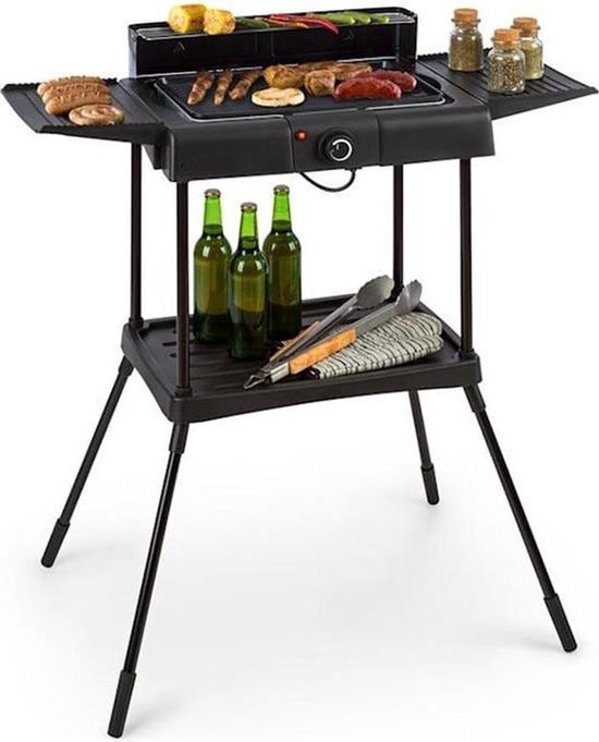 Starie® Luxe Elektrische Barbecue - BBQ - Staand model - Ook voor op de Camping