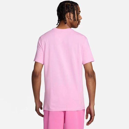 T-shirt Nike - Rose/ Wit - Unisexe - Taille S