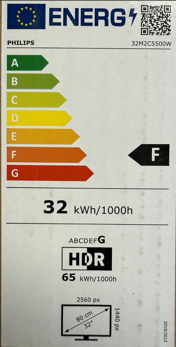 Philips Evnia 32M2C5500W - QHD Curved Gaming Monitor - 240hz - afbeelding 3