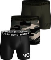 Bol.com Björn Borg - Heren Onderbroeken 3-Pack Performance Boxers - Multi - Maat M aanbieding