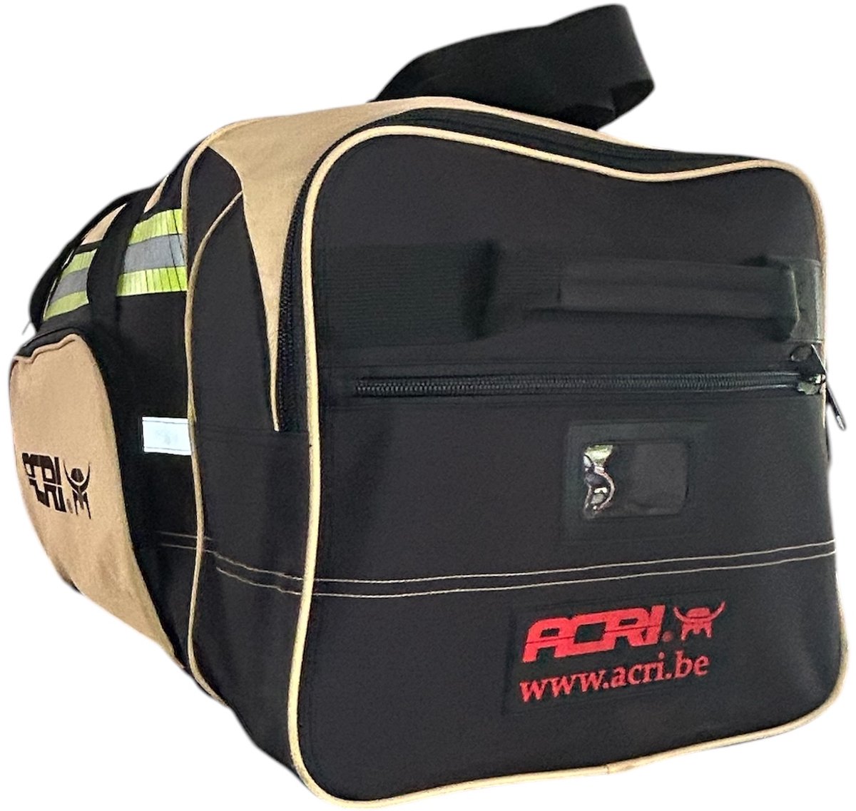 Acri® gearbag Francorchamps - Geel -Zwart - Rood