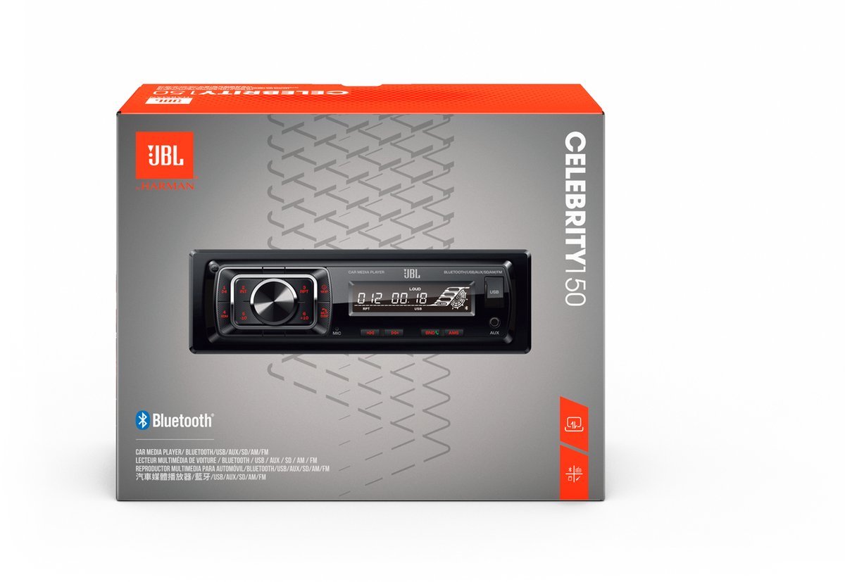 JBL Famous Pack 2 - Autoradio Celebrity150 + Stage2 65M Autospeakers – USB/SD/FM – 480 W – Complete Car Audio Upgrade – foto 5