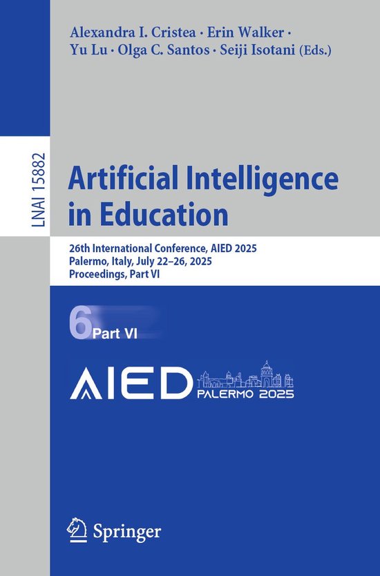Lecture Notes in Artificial Intelligence 6 - Artificial Intelligence in Education