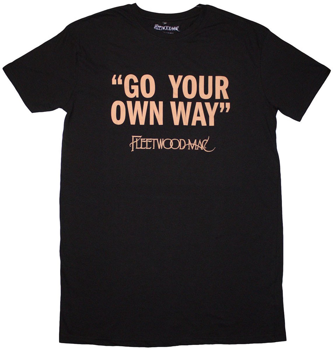 Fleetwood Mac - Go Your Own Way T-shirtjurk - M - Zwart