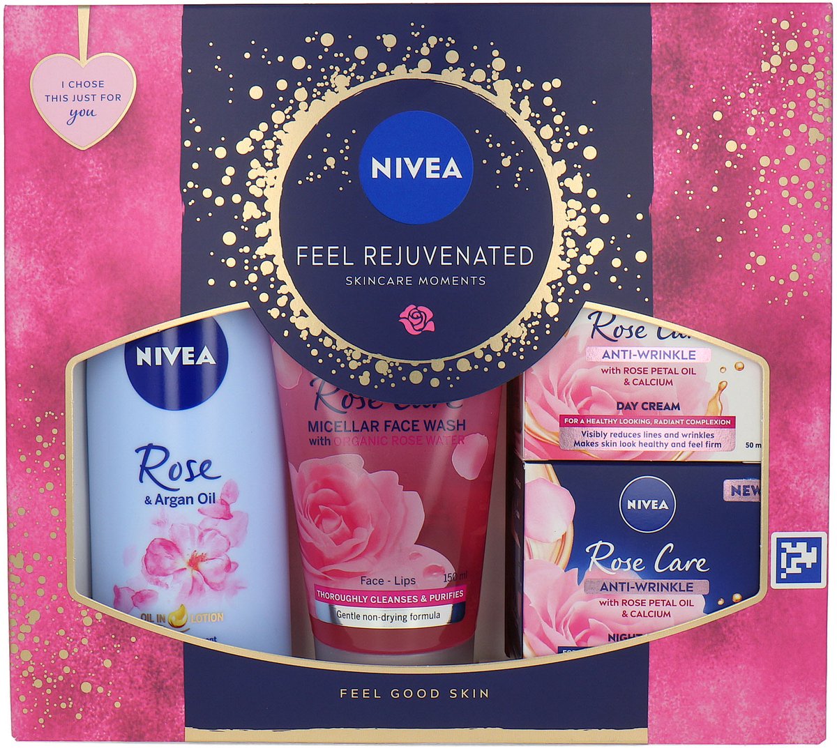 Nivea Feel Rejuvenated Cadeauset - 450 ml