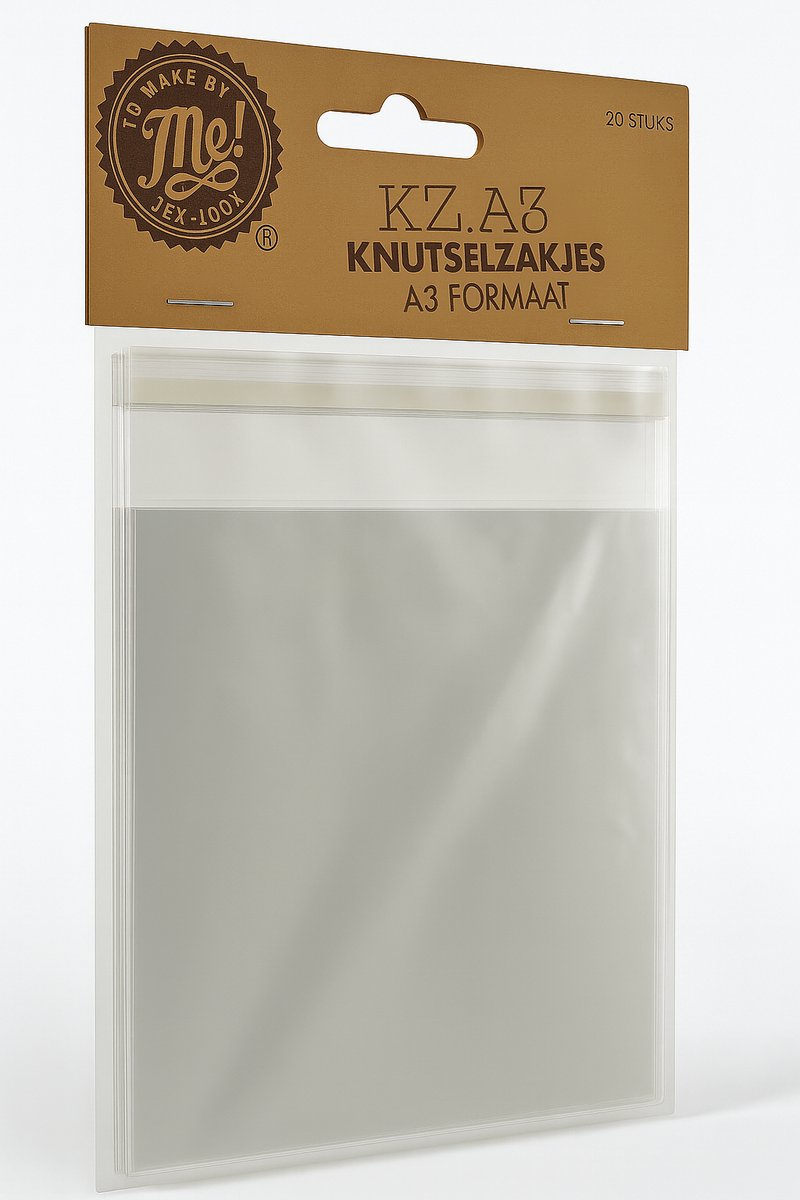 Knutselzakjes - A3 formaat knutselzakken - 5 stuks - craft bags - craft zakken
