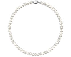 Elegant Parelketting - 8-9mm - Natuurlijke parels - Parelcollier - parel ketting - sieraden - Bijoux - cadeau - Valentijnscadeaus - verjaardagscadeau - Natuurlijke zoetwaterparels