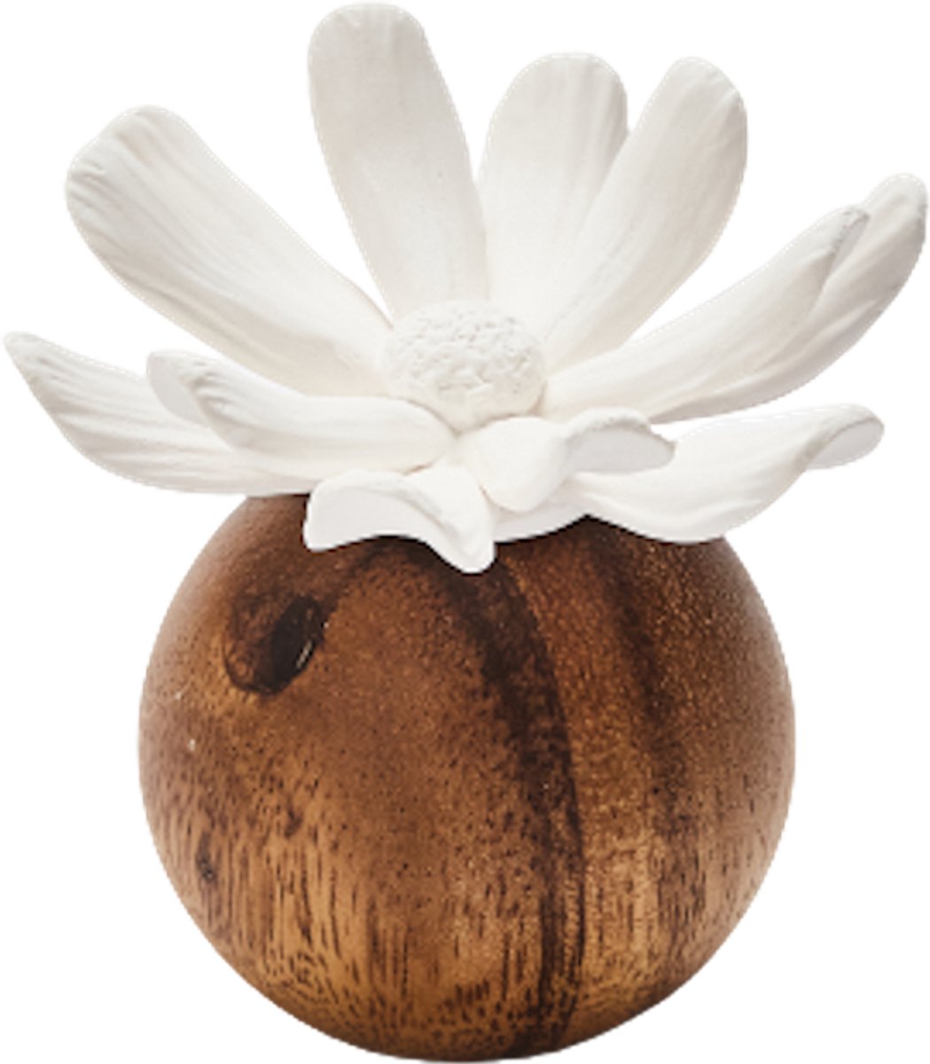 Anoq Margo Luxe Houten Bloem Diffuser - Natuurlijke Geurverspreiding & Stijlvol Design