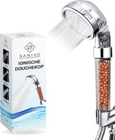 Waterbesparende Douchekop Ionische Douchekop incl. Doucheslang - Douchefilter - Waterfilter - Handdouche - met Mineraalstenen - Douchekop met Slang – Transparant – Incl. Doucheslang