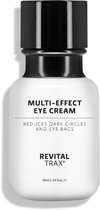 RevitalTrax - Multi-Effect Oogcrème - Anti-Rimpel Oogcrème Vrouwen - Oogcrème tegen Donkere Kringen - Met Hyaluronzuur en Aloë Vera - 50ml