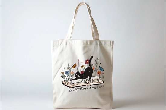 Sac fourre-tout « C'est une bonne journée pour lire un livre » - Amoureux des livres - Mignon - Funny - Rat de bibliothèque - Books - Amoureux des livres - Rat de bibliothèque - Heure de lecture - IkLees