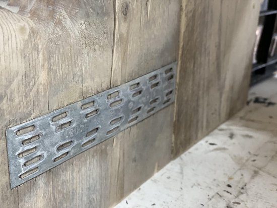 Steigerhouten trap 2 treden DICHT