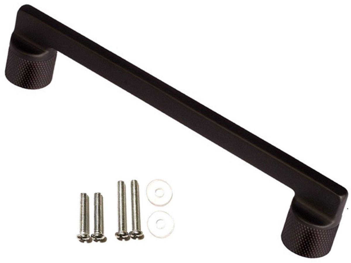 MSQDESIGN - Handgrepen zwart 128mm - Handgrepen keukenkast - Handgrepen kast - Meubelgrepen - Keukengreep zwart - Kastgrepen - Handgrepen keukenkastjes - Meubelgreep - Handgrepen voor deurtjes - handgreep keukenkast zwart - Deurgreep
