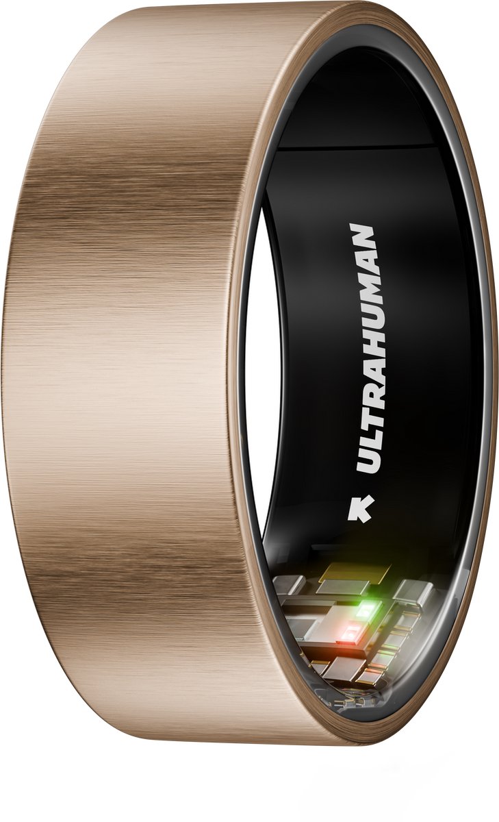 ULTRAHUMAN Ring AIR – Smart Ring | Geen maandabonnement | Bepaal eerst de juiste maat met de Sizing Kit | Slaaptracker - Hartslagmeter - Fitnesstracker – Rose Gold – Size 5